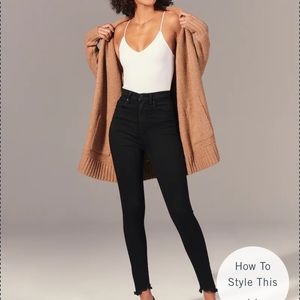 Abercrombie & Fitch Ultra high rise skinny jeans